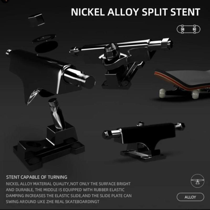 Finger Skateboard Toys Wooden Finger Scooter Professional Fingerboard Desk Toy For Adults Teens/Kids