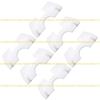 A1A2 6Pcs Scooter Front Fork Damping Rubber Pad Vibration Damper Easy to Install