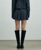 Alikim Mild Pleats Skirt Pants / Charcoal
