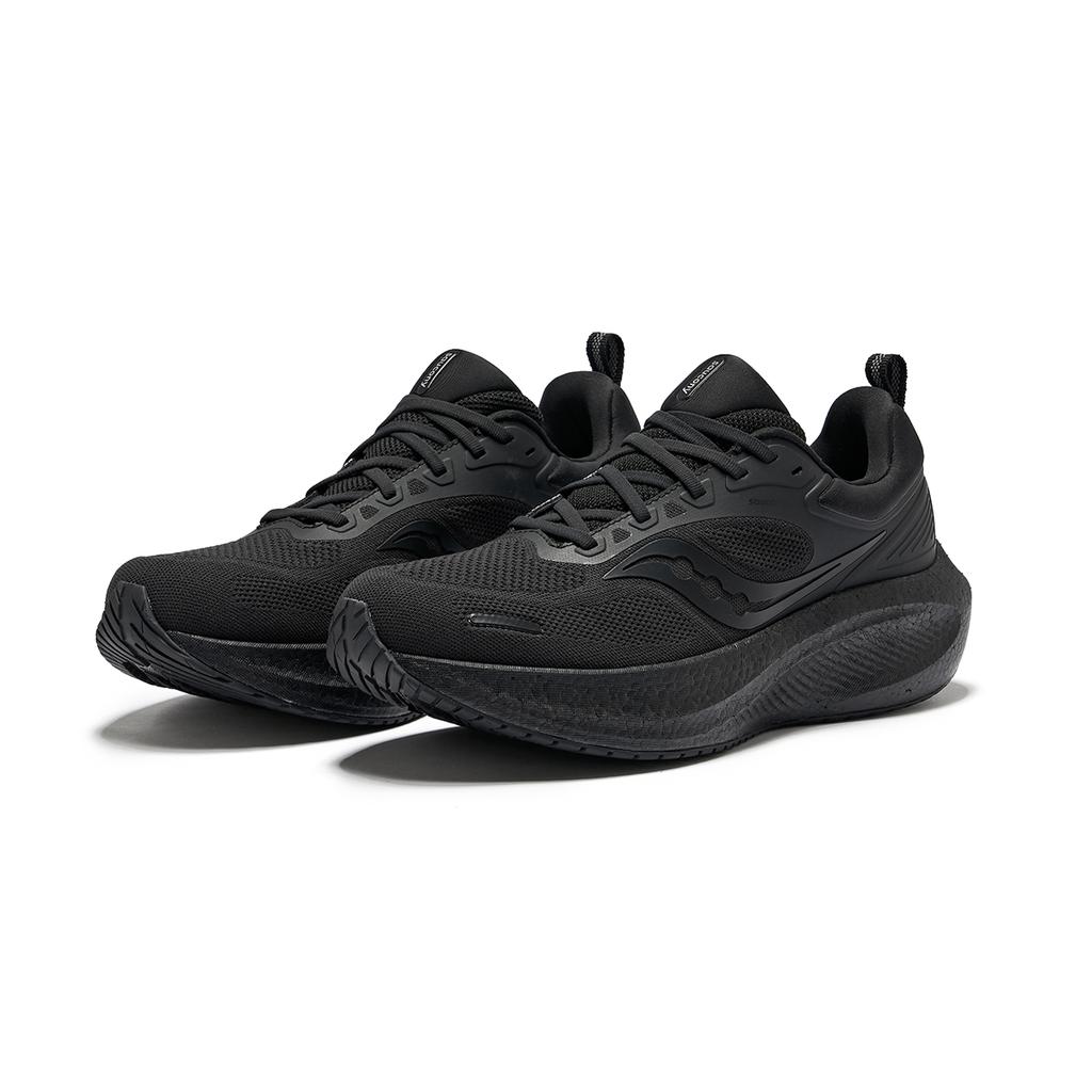 Saucony Surge 3 Waterproof Everyday Versatile Comfortable Cushioning Low-Top Running Shoes Unisex Running Shoes Black S28215-6