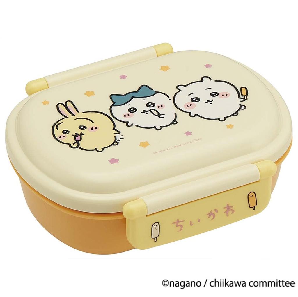 Skater Lunch Single Made In Japan Children's Box, Tier, 360ml, Dome-Shaped, Chiikawa, Antibacterial, (QAF2BAAG-A)