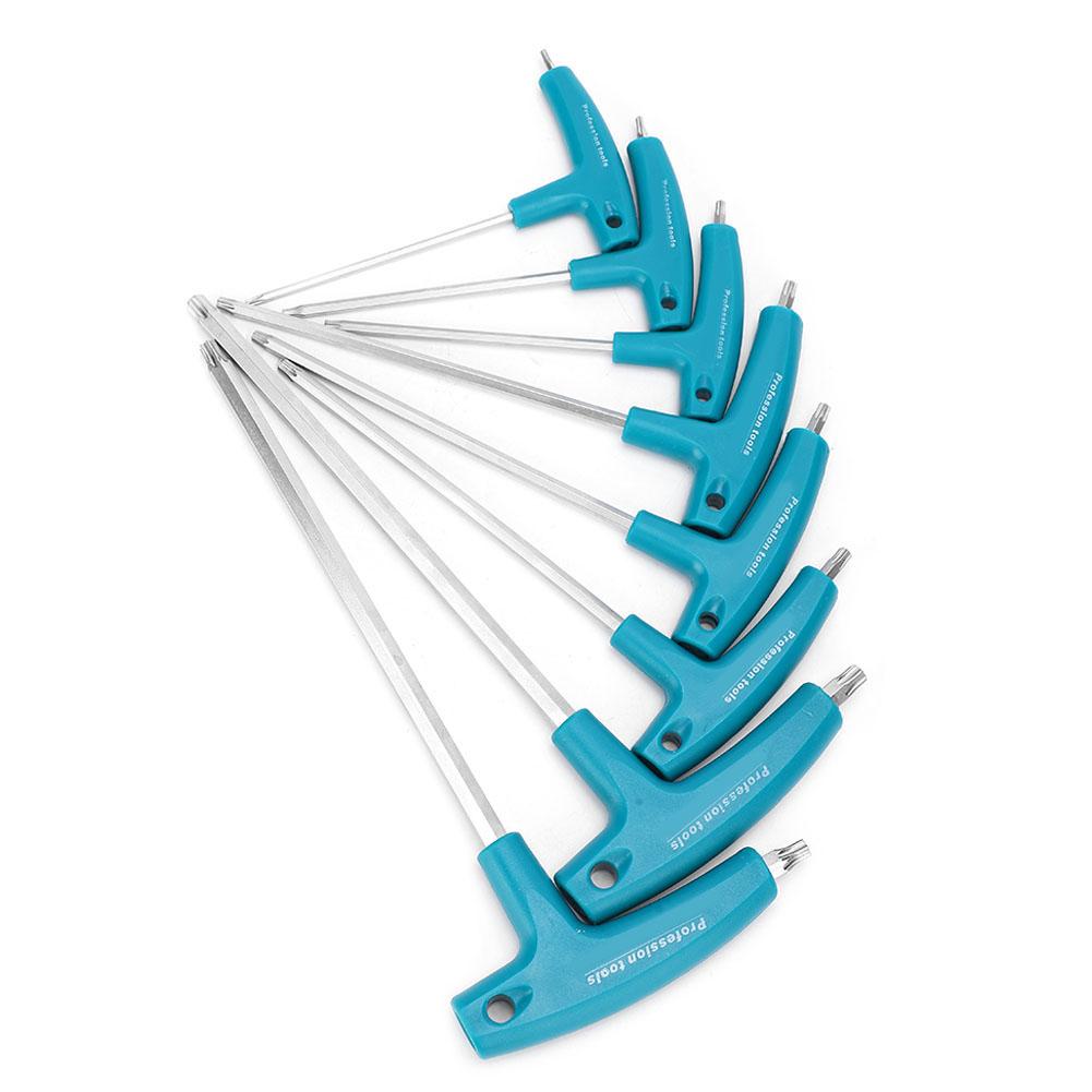 THandle Hex Wrench Set Pentalobe AntiSlip Handle Hand Repair Hardware Tools 0614B