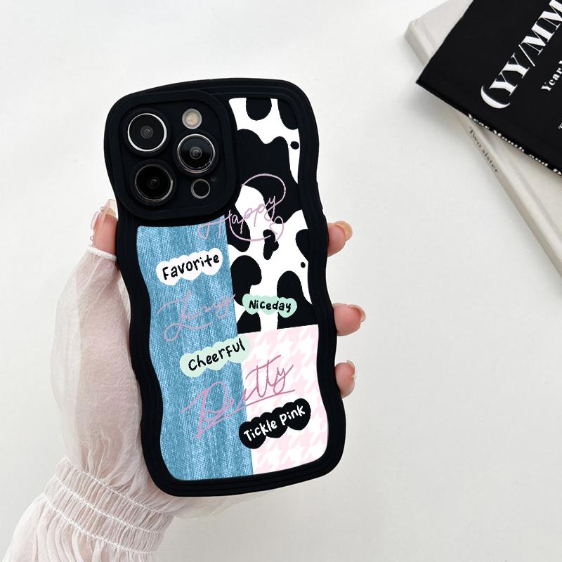 

Мягкий чехол из ТПУ в форме волны для Infinix HOT 30 OPPO A57 4G Vivo Y35 Y02 Redmi Note 12 Pro Note 11 Realme C55 C53 IPhone Samsung S23 Ultra A23 A13 Vivo Y9S