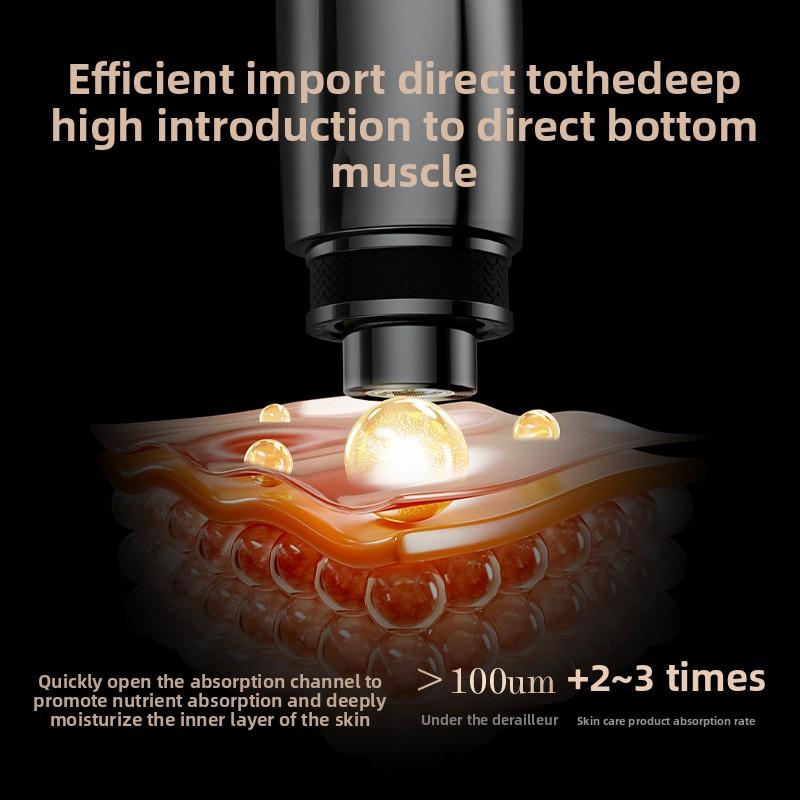 Microcrystalline Introducer Portable Needle-free Hydrometer Cleansing Facial Serum Skin Rejuvenation Moisturizing and Penetration Promoting Introducer