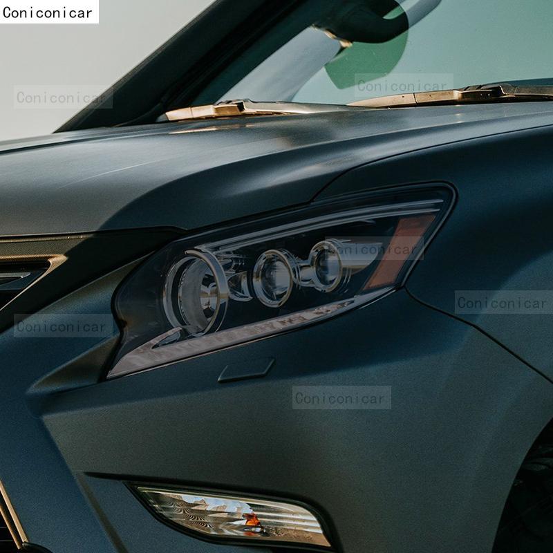 Car Headlight Protection Smoked Black Tint Anti-Scratch Protective Film TPU Stickers For LEXUS GX 460 2015- Accessories