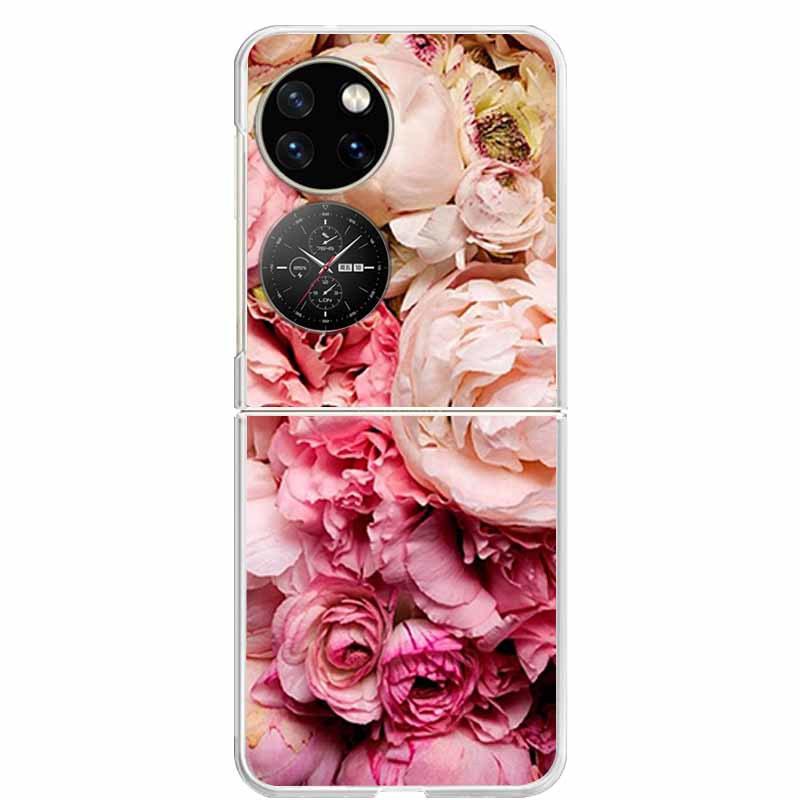 For Huawei P50 Pocket Case Transparent Clear Hard PC Phone Back Cover For Huawei P50 Pocket Cases P 50 Pocket 2022 Shells Capa