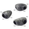 Eco-friendly Cichlid Stone Cave Ceramic Fish Rock House Fish Eluding House  Shrimp Shelter