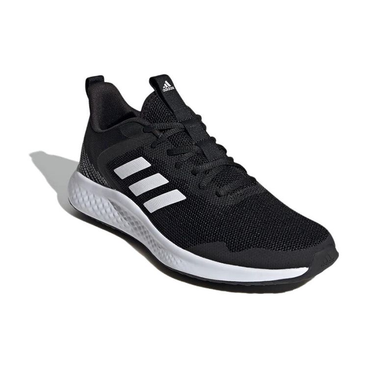 Adidas Fluidstreet Comfortable Versatile Mesh Balance Low-Top Running Shoes Men Sneakers Black White IF8650