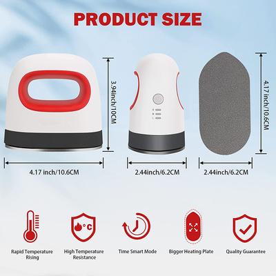 Mini Heat Press Machine TShirt Printing Easy Heating Transfer Press LronMachines For Blanket Leather Portable DIY Home Business
