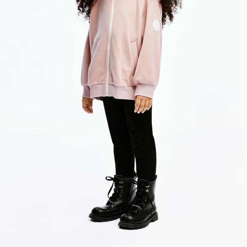 

little MO&Co. Girls Fleece-Lined Slim Fit Denim Jeans 130