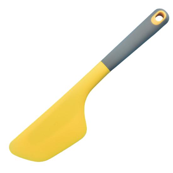 

Силиконовый скребок для крема, термостойкий инструмент для торта, шпатель для кухни жёлтый