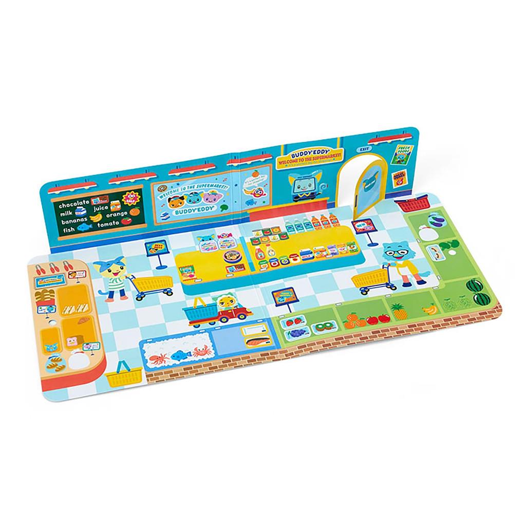 Sanrio Play Sticker Set Eddy 68 Pieces Stick and Peel 111511 Stickers