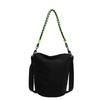 Large capacity solid crossbody casual bags with internal compartments high quality for women zipper nylon women's bags