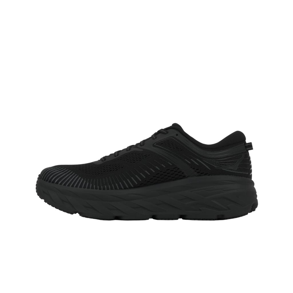 HOKA Bondi 7 Black Unisex Sneakers 1110518-BBLC