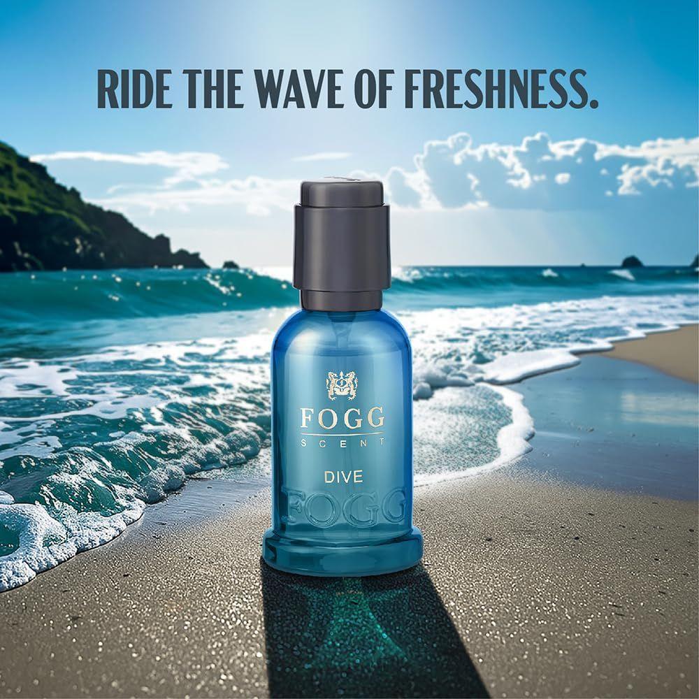 Fogg Scent Dive EDP Premium unisex Perfume 50ml|Long Lasting Eau Da Parfum|