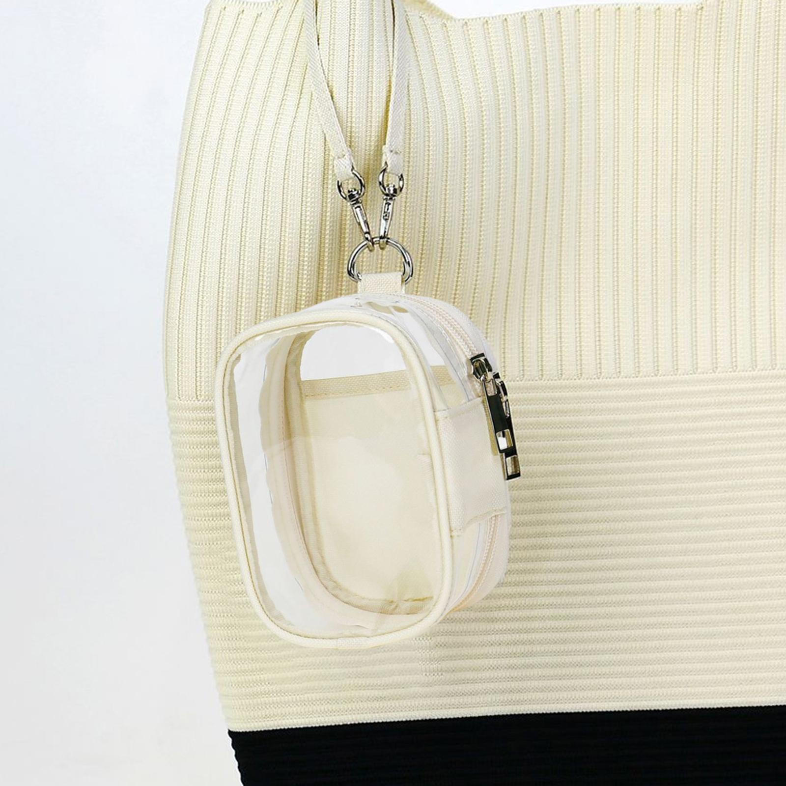 

Clear Figure Display Bag Case for Figures Transparent Small Doll Storage Zipper S 9cmx6cmx13cm