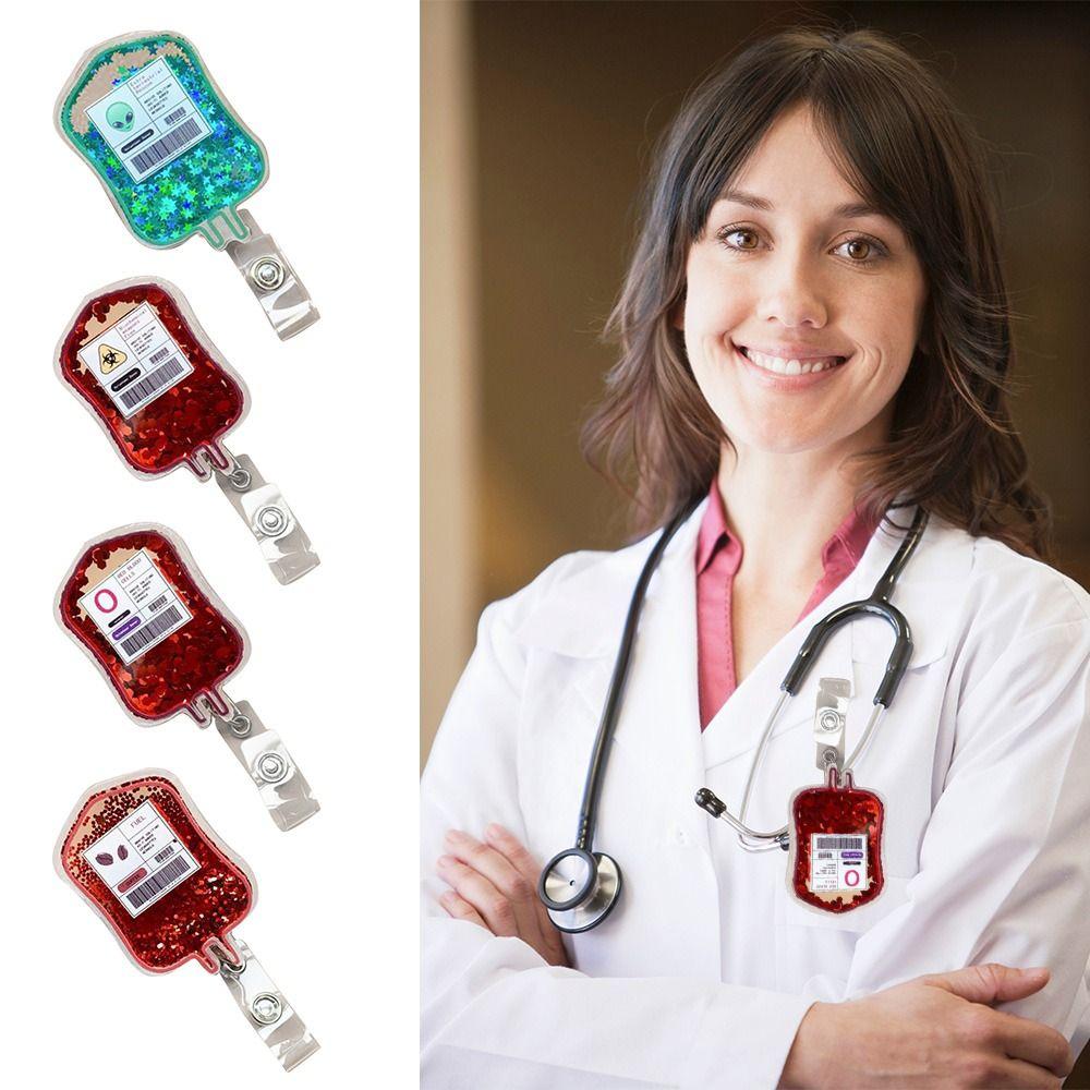 Lanyard ID Badge Reels Retractable Name Tag Holder NEW ID Badge Clip