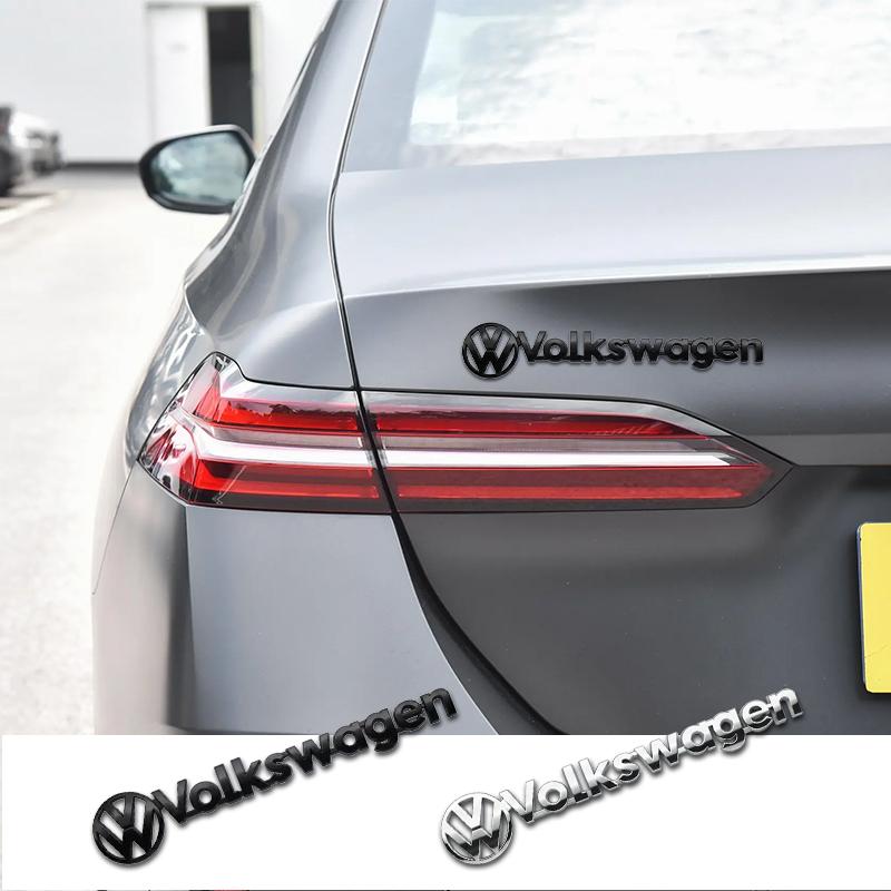 VW ABS Znak Logo Auta Zadní Znak na Kufr Samolepky Decals Příslušenství Pro Volkswagen Polo Golf CC GTI Passat 4 Tiguan Motion Touran