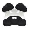 Lumbar Support Chair for Floor Seat Soft Breathable Hollow Holes Portable Lower Back Support for