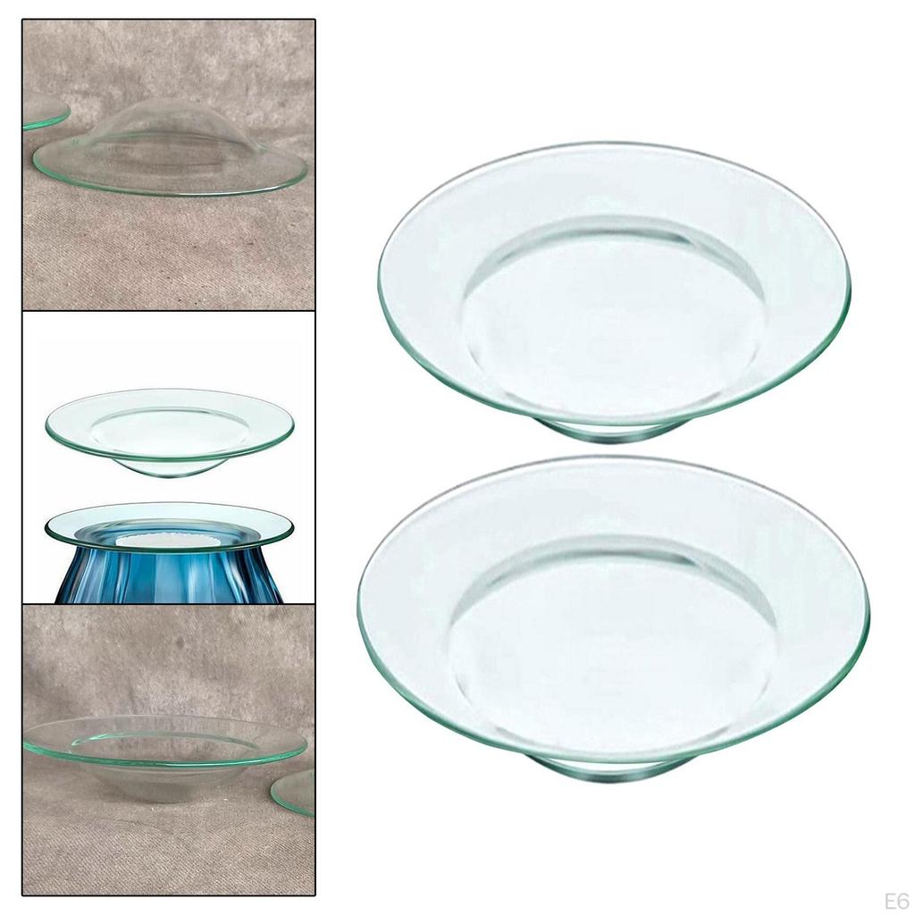 Miska na ohřívání oleje, Průhledná vložka na voskové meltíky, Opakovaně použitelná, Multifunkční, Domácí dekorace, Sklo,