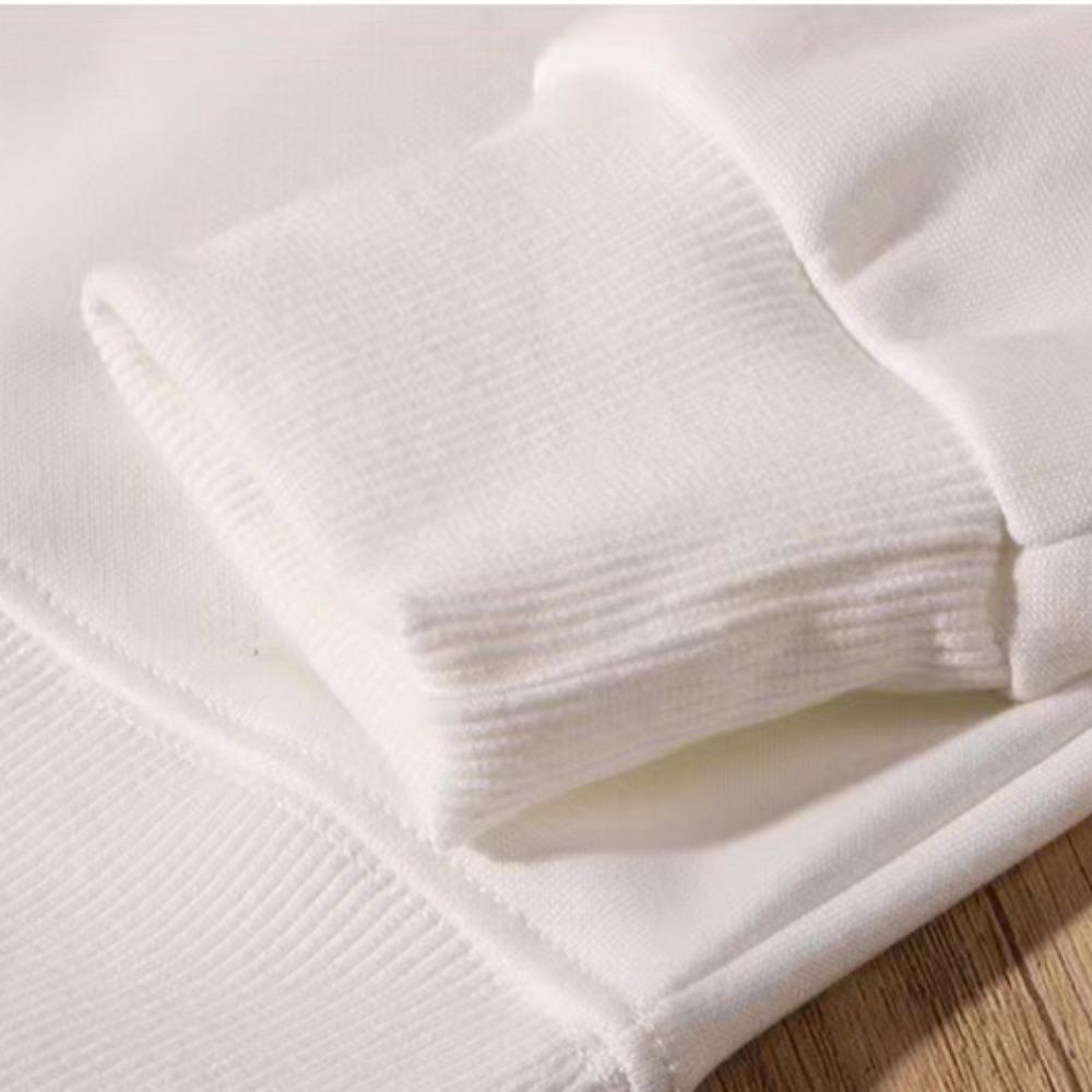 Kvinner Menn Uformell hettegenser Ensfarget genser Mote Vinter Høst Uformell gensere Pullover Streetwear