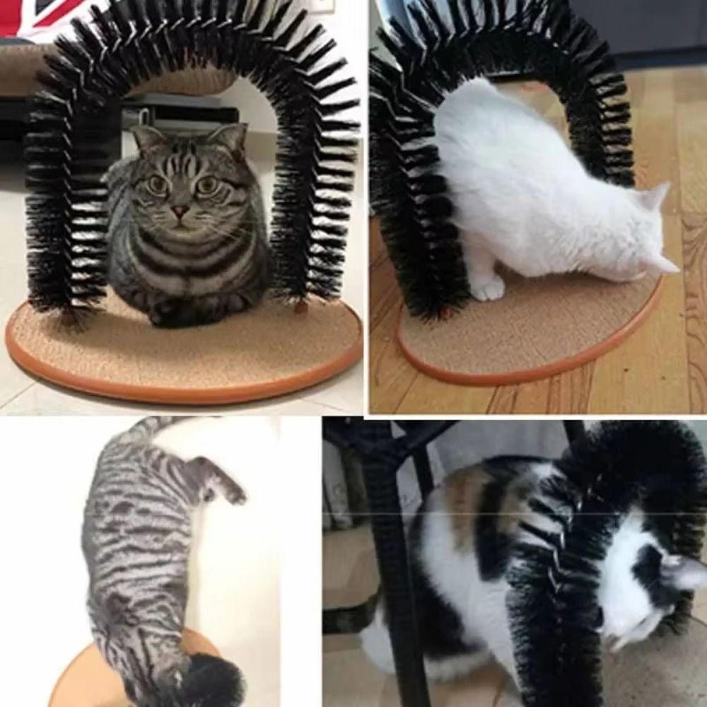 Wear-resistant Hair Brush Cat Scratching Toy Kittens Interactive Toys  Cat  Supplies