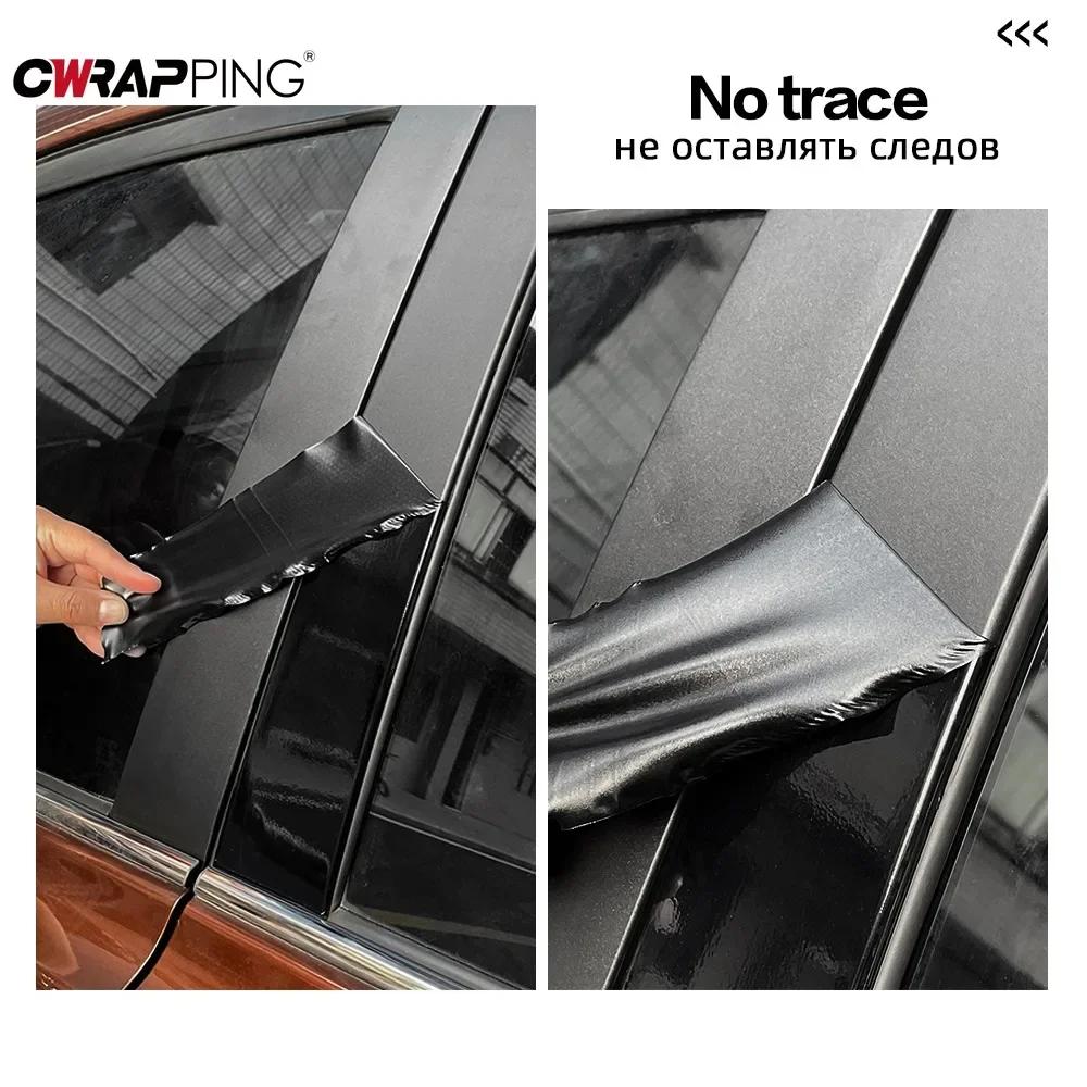 30x127cm Car 3D Carbon Fiber Vinyl Wrap Sticker with Scraper Waterproof Protection Film for Auto Exterior Change Color Stickers