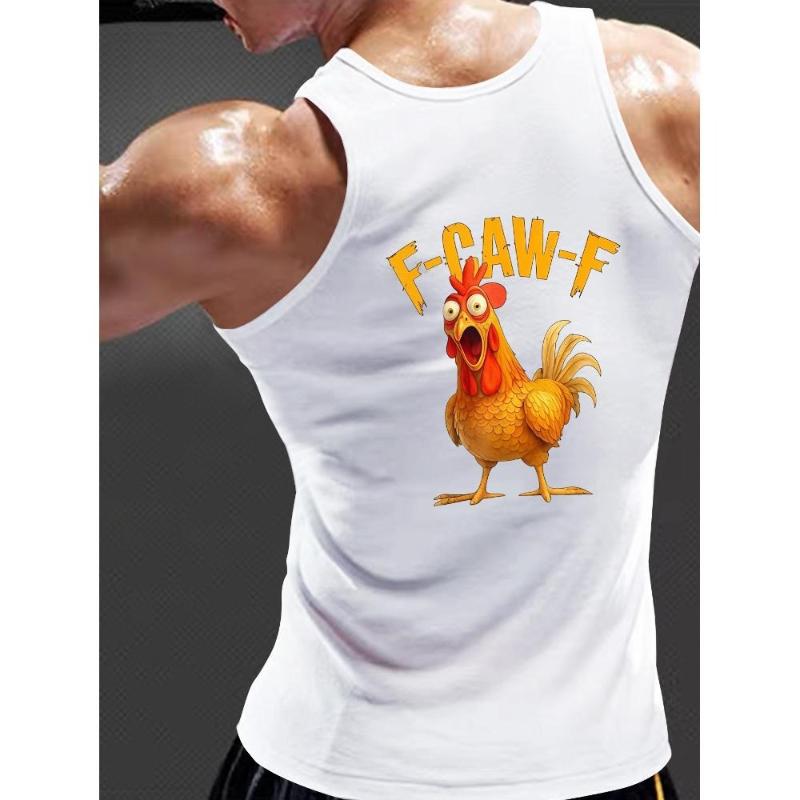 

Идеально для офисного кэжуала и напитков после работы, против морщин и универсальная, мужская майка XXL белый