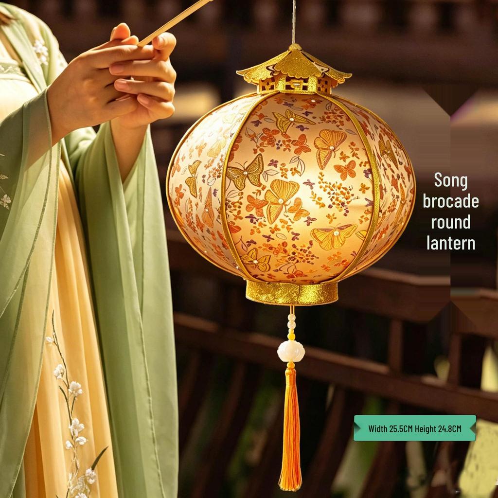 Dreamy Butterfly Lantern: Chinese Handmade DIY Night Light for Kids