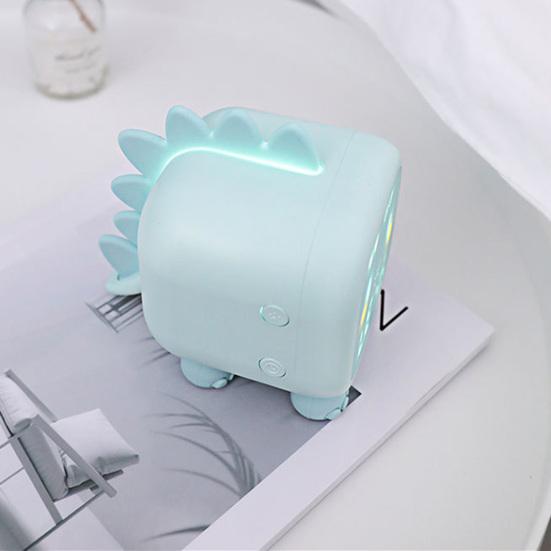 Zegar Wyświetlacz temperatury Przełącznik Trening snu Silikonowy budzik dla dzieci na pulpicie