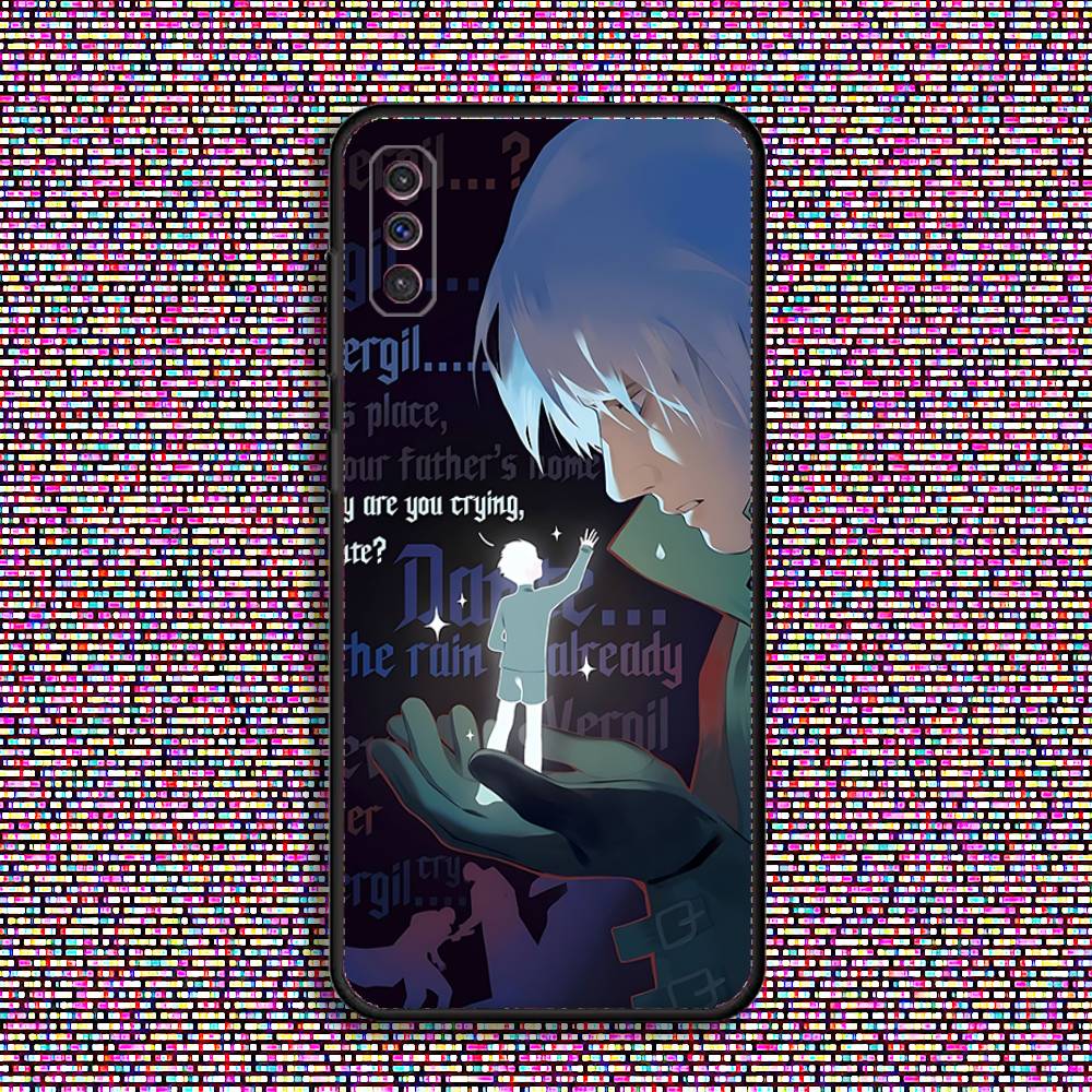 D-Devil M-May C-Cry Dante Phone Case For Samsung S 25,24,23,22,30,21,10,9,Ultra,Plus,Lite,FE,4,5 G Black Soft Case
