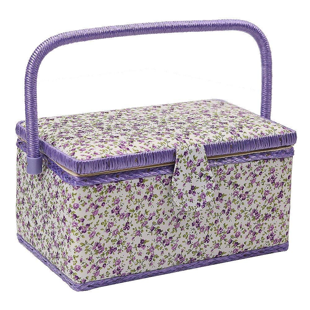 

Швейный Цветочный Портативный Чехол для Хранения для Дома Идеально подходит для Швейных Наборов и Рождественская или Новая D&D Коробка, Принт, Использование, Органайзеры, Подарок Года, 27.517.515см