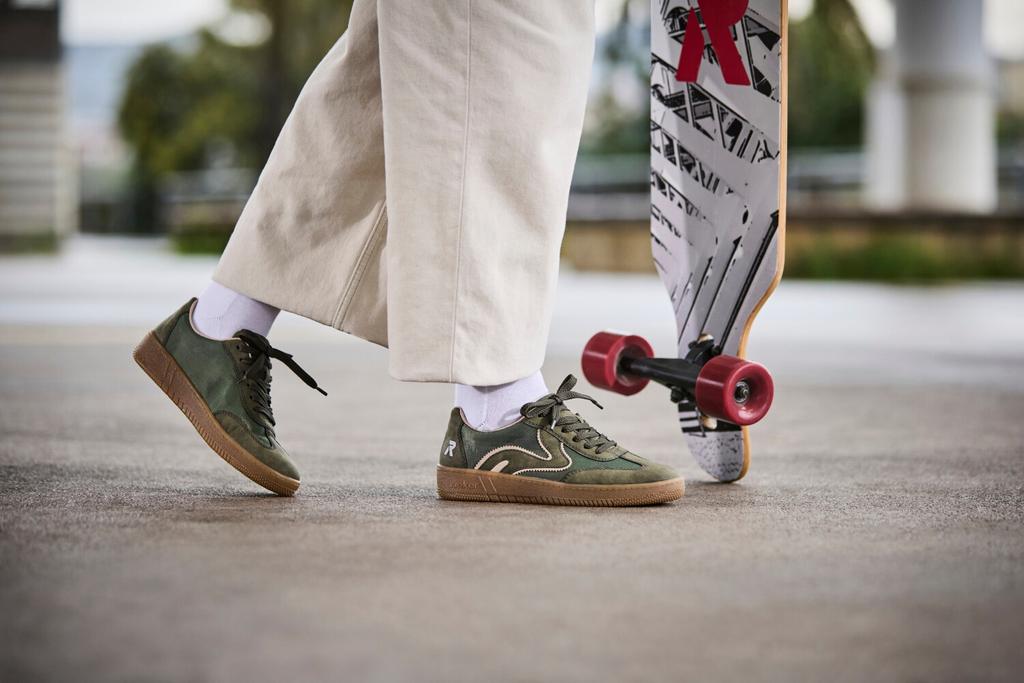 Кроссовки Rieker Low-Top Sneaker (M5512) green