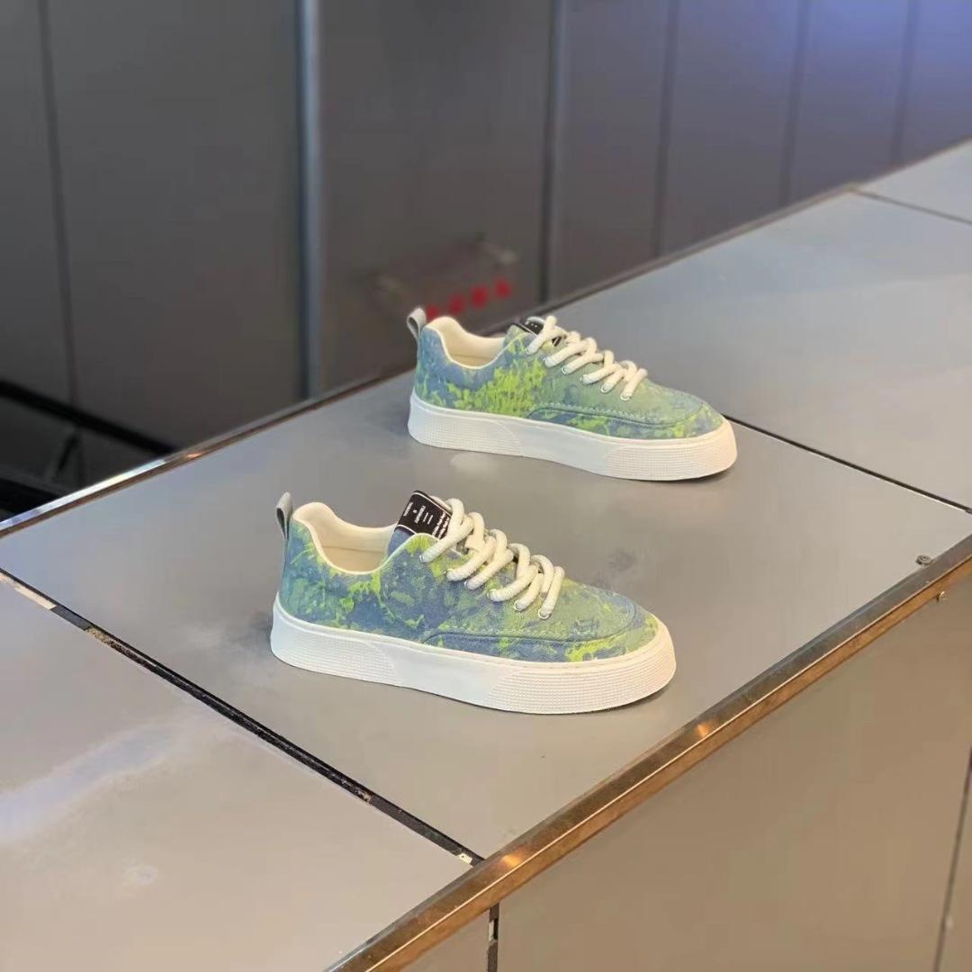 

2024 весенние модные туфли новые кроссовки тканевая поверхность удобные легкие повседневные мужские туфли спортивная обувь мужская дышащая обувь 39