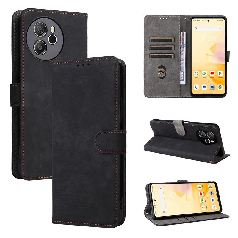 Flip Cover for Blackview Shark 8 PU Leather Full-Body Protection [RFID Blocking] Walllet Cover