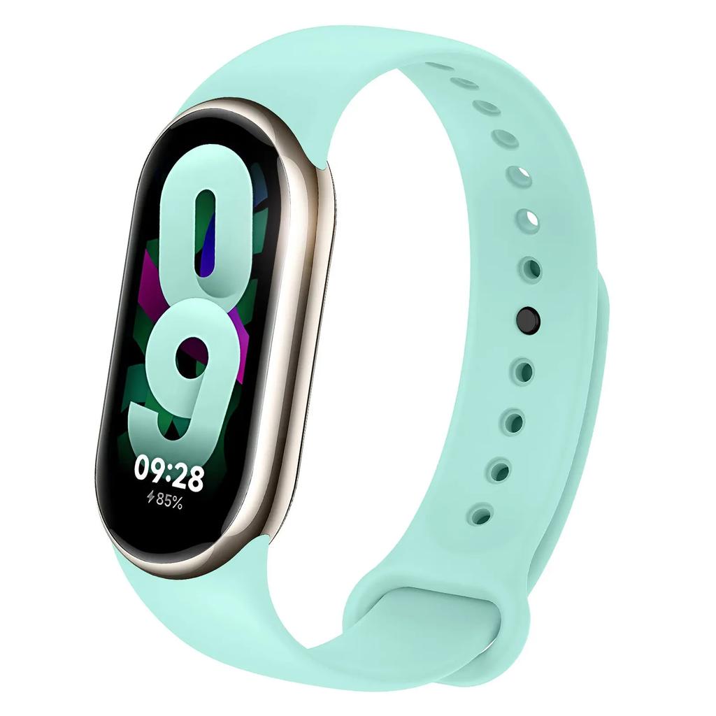 for Mi Band 8 9 Strap mi band 8 Accessories Silicone Sport Replacement belt Wrist pulseira correa for Xiaomi MiBand 9 Bracelet