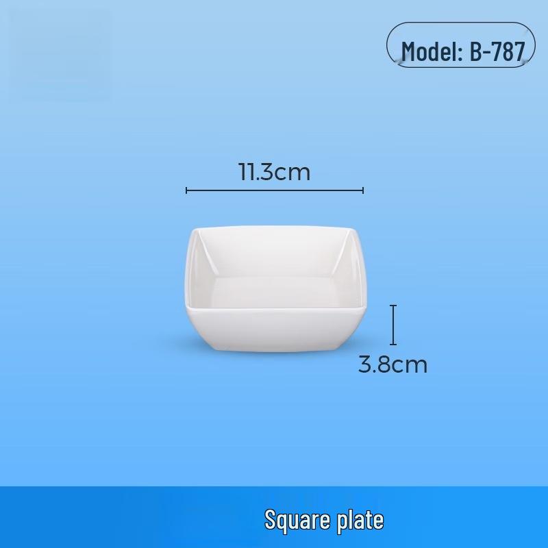 Wuhe 4.4-inch Melamine Square Side Dish