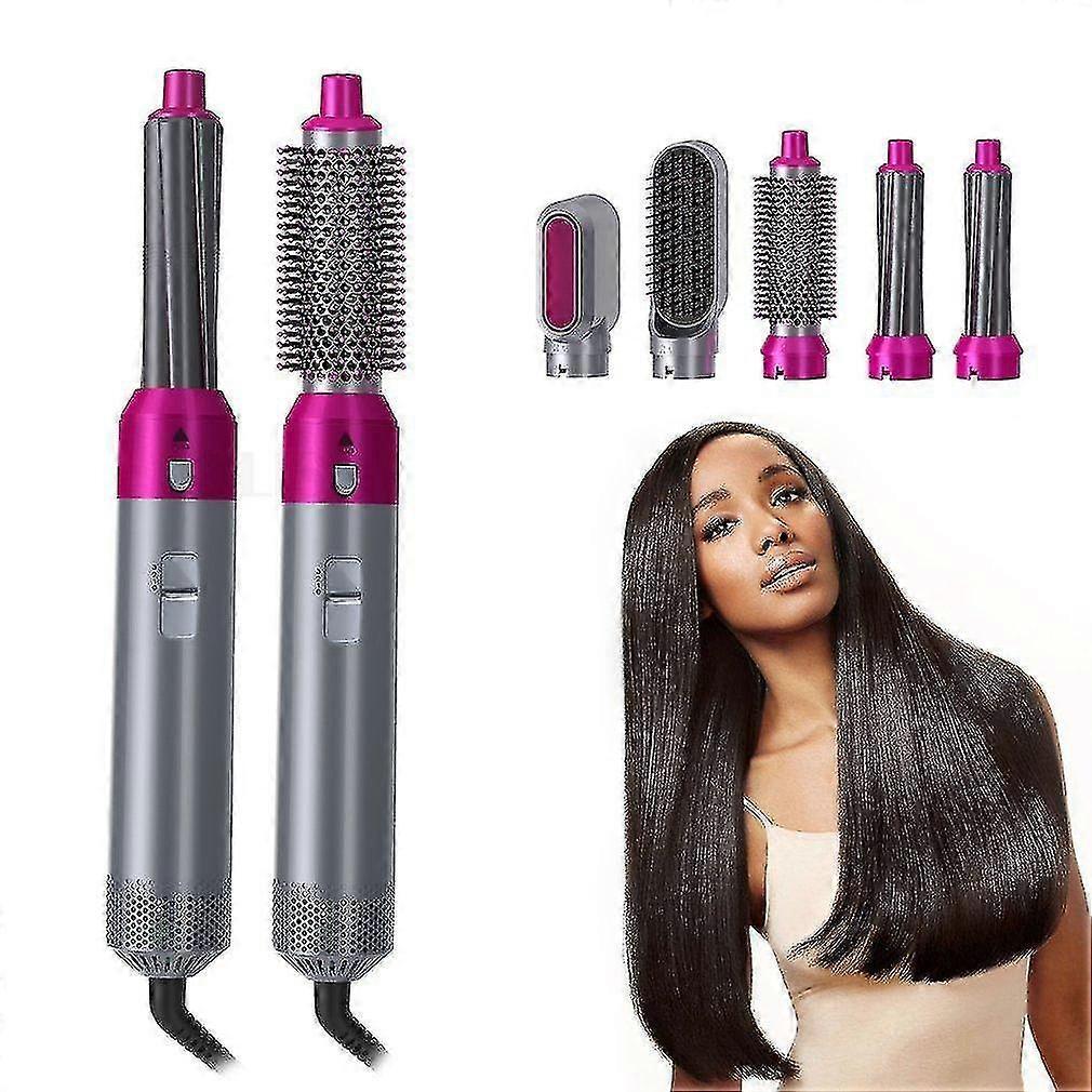 Hair Dryer Brush, Ionic Blow Dryer Brush with Rotating Comb, Volumizing Hot Air Brush for Straightening & Curling, Professional Salon Hair Blower