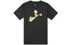 T Shirts Men's Black Crew Neck Moderate Straight Fit CT6523-010