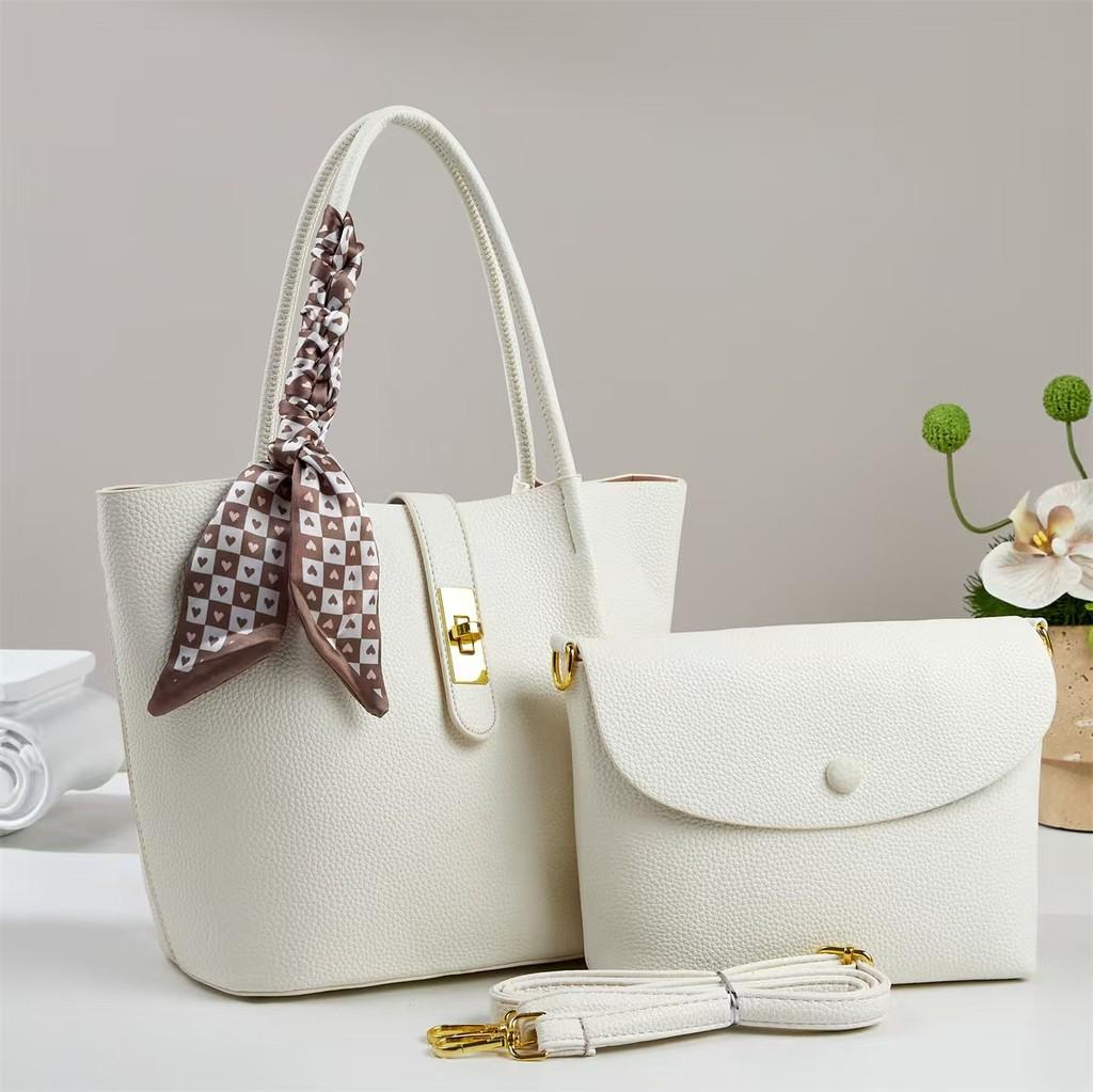 Crossborder Style Mother Bag With Pu Leather Water Bucket Design For Daily Use