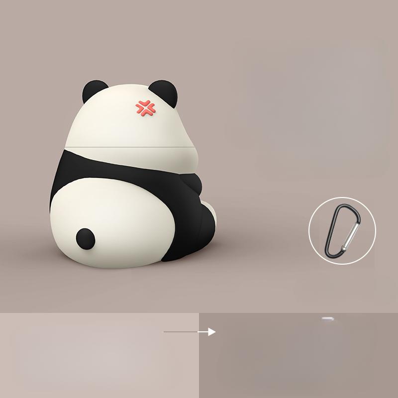 Cartoon Panda Bluetooth Earphone Case for AirPods 2 3 Silicone Charging Headphone Cases for Airpods Pro 2 Protective Cover