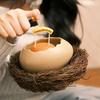 Creative INS Ceramic Eggshell Bird’s Nest Bowl – Ramen, Dessert & Snack Bowl