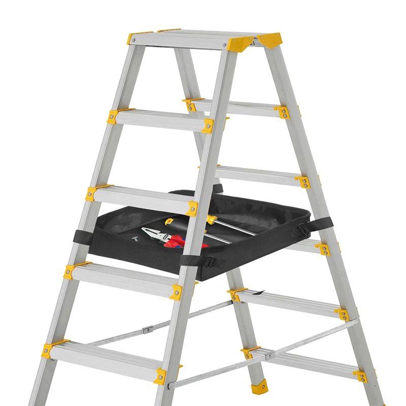 M-Moderner Leiter-Organizer für Teleskopleiter, Tragbare Werkzeugtasche für Leiter, Werkzeugtaschen Leiterzubehör Leiterwerkzeug