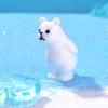Mini Realisitic Animals Figurines Resin Polar Bear Penguin Seal Iceberg Figures Miniature Cake Toppers For DIY And Statues