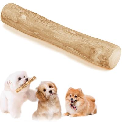 Jouet à mâcher pour chien Bois de café Gomme pour chien Bois de café Jouet pour chien Os en bois Bâton en bois Chien Mâcher en bois Soin dentaire Soin du stress Nettoyage des dents Petit Chien moyen