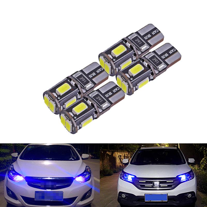 4X CANBUS T10 COB W5W 501 Bulbs Car Lights Error Free LED Sidelight SMD Hid