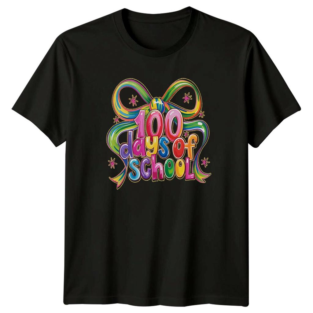 100 Days Of School Unisexs TShirt Candy Style Teacher Apparel 100th Day