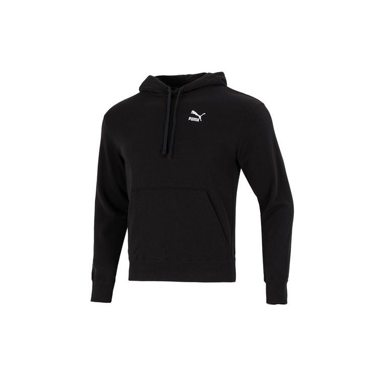 PUMA Classics Small Logo Training Hoodie Black Men s 537849-01 M
