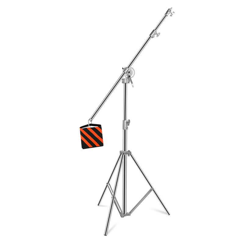 OLOEY Stainless Steel Dual-Purpose Photography Boom Light Stand