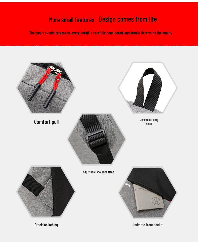 Korean Men's Travel Leisure Backpack - Stylish Outdoor Computer Bag